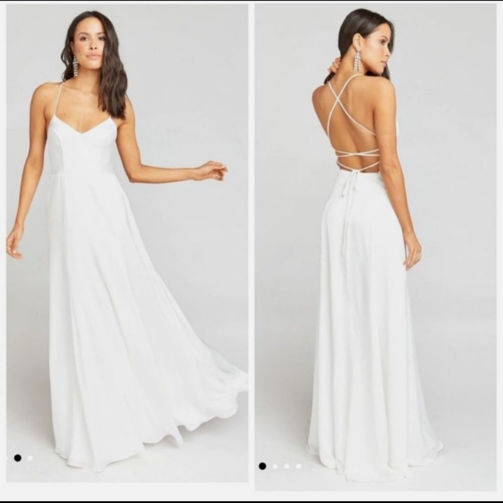 Show Me Your Mumu Weddings The Godshaw Goddess Gown New With Tags White Small